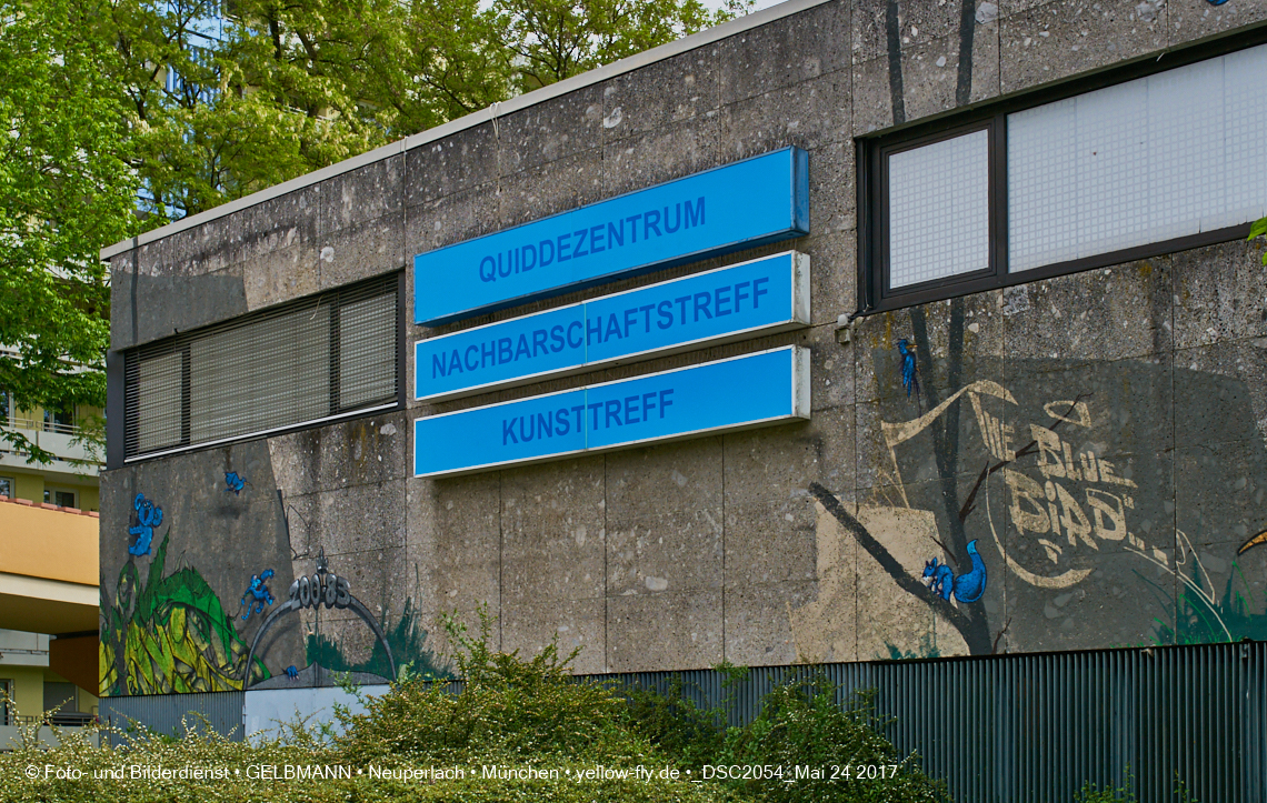 24.05.2017 - Abrissbaustelle Quiddezentrum in Neuperlach